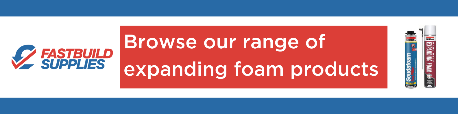 Browse our range of expanding foam products
