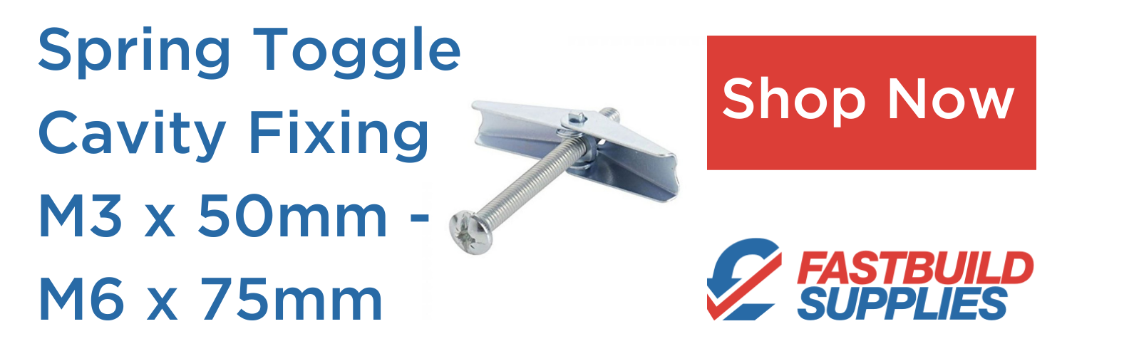 Buy spring toggle cavity fixings online