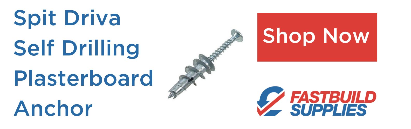 Buy self-drilling plasterboard anchors online