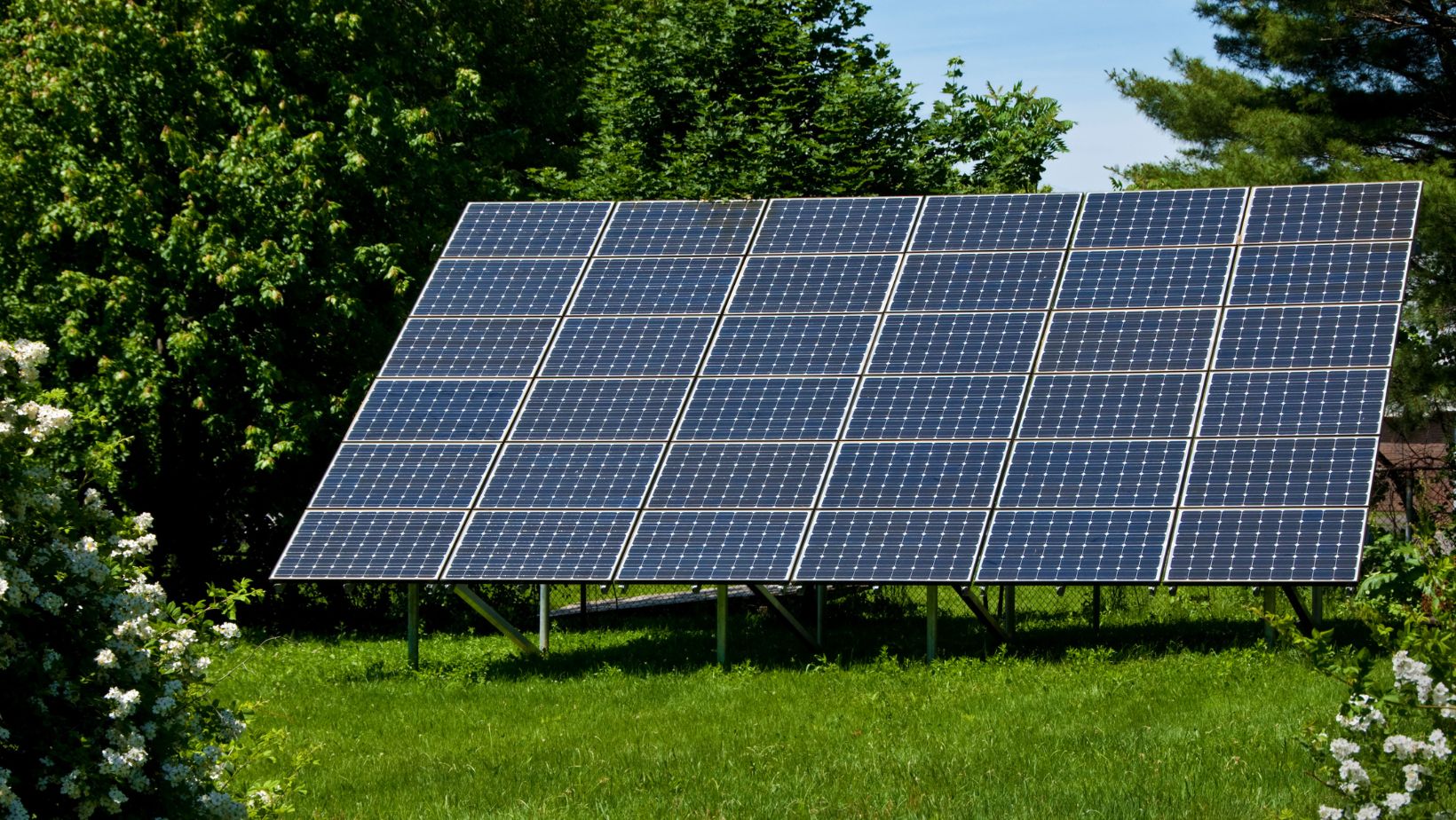Solar power panels 