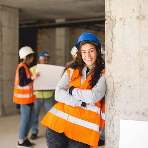 Who are the women building the future for females in the construction industry?