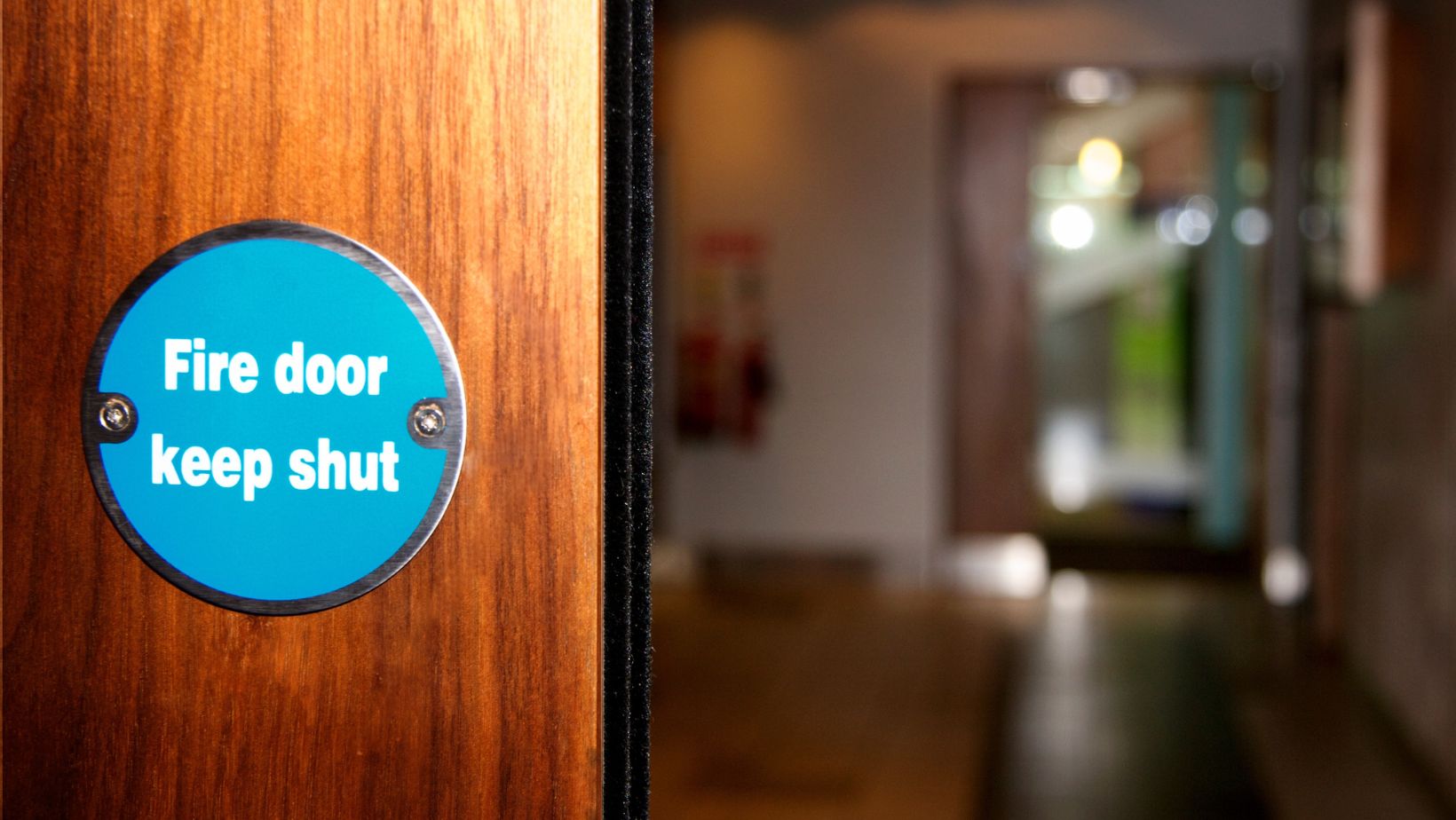 Why is it important to keep your fire door shut